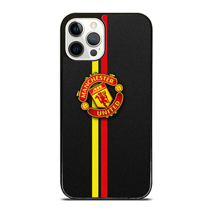MANCHESTER UNITED STRIPE LOGO iPhone 12 Pro Case Cover MANCHESTER UNITED STRIPE LOGO iPhone 12 Pro Case Cover