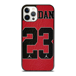 MICHAEL JORDAN LEATHER KIT iPhone 12 Pro Case Cover