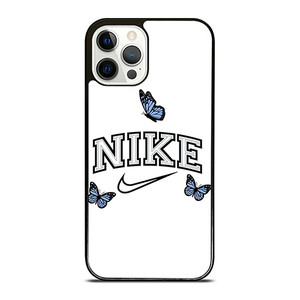 NIKE LOGO CUTE BUTTERFLY iPhone 12 Pro Case Cover