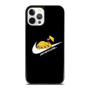 NIKE PIKACHU POKEMON JUST DO IT iPhone 12 Pro Case Cover NIKE PIKACHU POKEMON JUST DO IT iPhone 12 Pro Case Cover