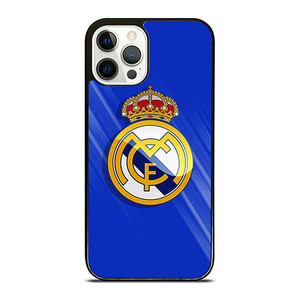 REAL MADRID CF FOOTBALL EMBLEM iPhone 12 Pro Case Cover REAL MADRID CF FOOTBALL EMBLEM iPhone 12 Pro Case Cover
