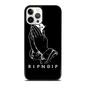 RIPNDIP CAT DRAKE LOGO iPhone 12 Pro Case Cover RIPNDIP CAT DRAKE LOGO iPhone 12 Pro Case Cover