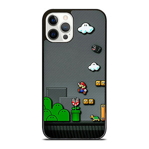 SUPER MARIO BROS CARBON GAMES iPhone 12 Pro Case Cover