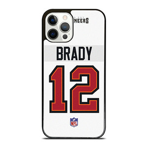 TOM BRADY TAMPA BAY BUCCANEERS WHITE KIT iPhone 12 Pro Case Cover