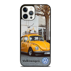 VOLKSWAGEN BEETLE YELLOW iPhone 12 Pro Case Cover