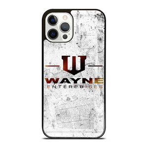 WAYNE ENTERPRISES WHITE LOGO iPhone 12 Pro Case Cover WAYNE ENTERPRISES WHITE LOGO iPhone 12 Pro Case Cover