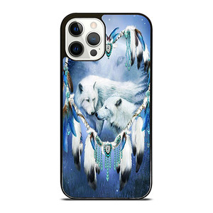 WHITE WOLF DREAMCATCHER iPhone 12 Pro Case Cover WHITE WOLF DREAMCATCHER iPhone 12 Pro Case Cover