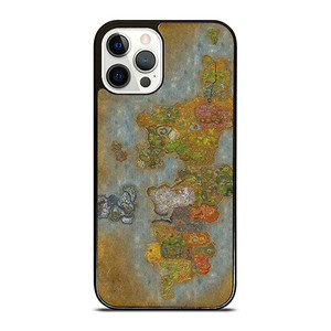 WORLD OF WARCRAFT GAMES MAP iPhone 12 Pro Case Cover WORLD OF WARCRAFT GAMES MAP iPhone 12 Pro Case Cover