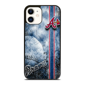 ATLANTA BRAVES BASEBALL RUSTY LOGO iPhone 12 Case Cover