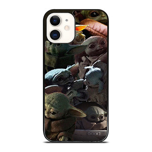BABY YODA STAR WARS COLLAGE iPhone 12 Case Cover BABY YODA STAR WARS COLLAGE iPhone 12 Case Cover