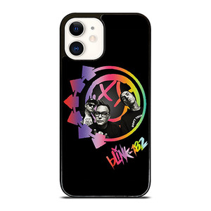 BLINK 182 ROCK BAND MEMBERS LOGO iPhone 12 Case Cover BLINK 182 ROCK BAND MEMBERS LOGO iPhone 12 Case Cover