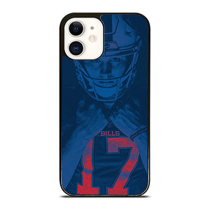 BUFFALO BILLS JOSH ALLEN NFL iPhone 12 Case Cover BUFFALO BILLS JOSH ALLEN NFL iPhone 12 Case Cover