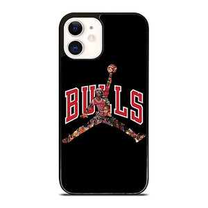 CHICAGO BULLS MICHAEL JORDAN JUMP iPhone 12 Case Cover