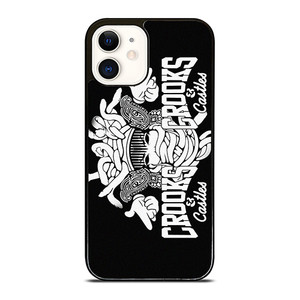 CROOKS AND CASTLES ILLUSTRATION iPhone 12 Case Cover CROOKS AND CASTLES ILLUSTRATION iPhone 12 Case Cover