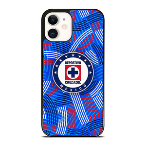 DEPORTIVO CRUZ AZUL MEXICO FOOTBALL ABSTRACT iPhone 12 Case Cover