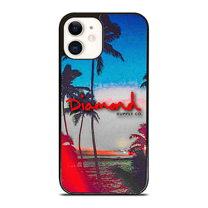 DIAMOND SUPPLY CO SUNSET BEACH iPhone 12 Case Cover
