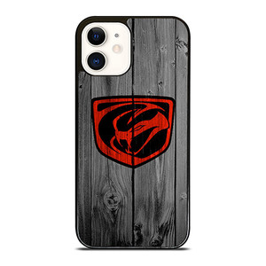 DODGE VIPER WOOD LOGO iPhone 12 Case Cover