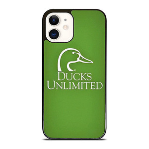 DUCKS UNLIMITED GREEN LOGO iPhone 12 Case Cover DUCKS UNLIMITED GREEN LOGO iPhone 12 Case Cover