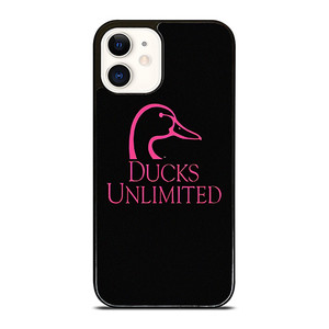 DUCKS UNLIMITED PURPLE LOGO iPhone 12 Case Cover DUCKS UNLIMITED PURPLE LOGO iPhone 12 Case Cover