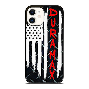 DURAMAX DIESEL USA METAL SYMBOM iPhone 12 Case Cover DURAMAX DIESEL USA METAL SYMBOM iPhone 12 Case Cover