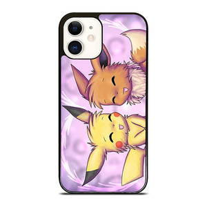 EEVEE PIKACHU POKEMON GAMES iPhone 12 Case Cover
