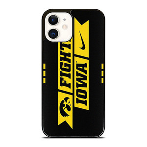 FIGHT FOR IOWA HAWKEYES NIKE FOOTBALL iPhone 12 Case Cover