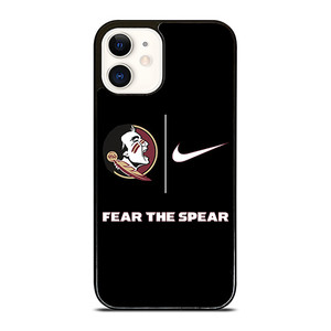 FLORIDA STATE FEAR THE SPEAR NIKE LOGO iPhone 12 Case Cover FLORIDA STATE FEAR THE SPEAR NIKE LOGO iPhone 12 Case Cover