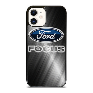 FORD FOCUS METAL EMBLEM iPhone 12 Case Cover