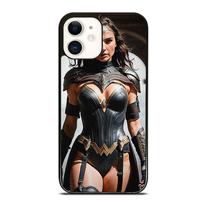 GAL GADOT WONDER WOMAN BLACK iPhone 12 Case Cover GAL GADOT WONDER WOMAN BLACK iPhone 12 Case Cover