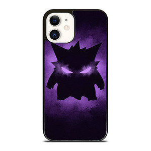 GENGAR SILHOUETTE POKEMON ANIME iPhone 12 Case Cover GENGAR SILHOUETTE POKEMON ANIME iPhone 12 Case Cover