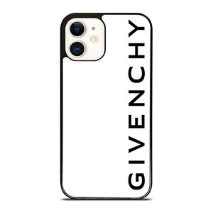 GIVENCHY PARIS WHITE LOGO iPhone 12 Case Cover