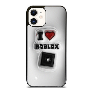 I LOVE ROBLOX 3D ART iPhone 12 Case Cover I LOVE ROBLOX 3D ART iPhone 12 Case Cover