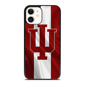 INDIANA HOOSIERS BASKETBALL FLAG iPhone 12 Case Cover