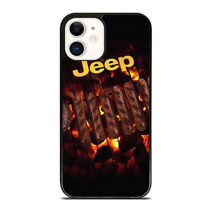 JEEP BURNING LOGO iPhone 12 Case Cover JEEP BURNING LOGO iPhone 12 Case Cover