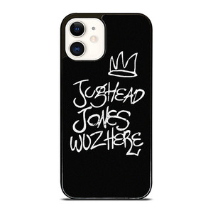 JUGHEAD JONES WUZ HERE RIVERDALE iPhone 12 Case Cover JUGHEAD JONES WUZ HERE RIVERDALE iPhone 12 Case Cover
