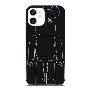 KAWS ROBOT LINE ART iPhone 12 Case Cover KAWS ROBOT LINE ART iPhone 12 Case Cover