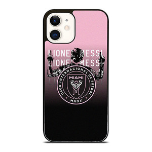 LIONEL MESSI INTER MIAMI CLUB iPhone 12 Case Cover