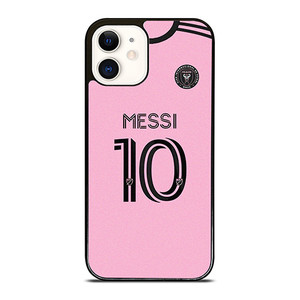 LIONEL MESSI INTER MIAMI PINK KIT iPhone 12 Case Cover LIONEL MESSI INTER MIAMI PINK KIT iPhone 12 Case Cover