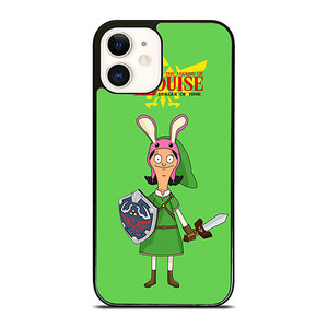 LOUISE BELCHER BOB'S BURGERS THE LEGEND OF ZELDA iPhone 12 Case Cover LOUISE BELCHER BOB'S BURGERS THE LEGEND OF ZELDA iPhone 12 Case Cover