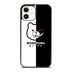 MONOKUMA DANGANRONPA ANIME iPhone 12 Case Cover MONOKUMA DANGANRONPA ANIME iPhone 12 Case Cover