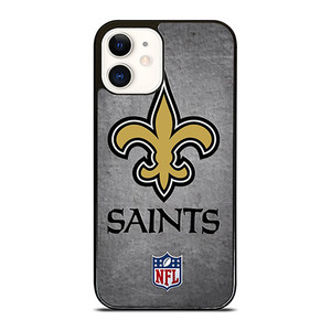 NEW ORLEANS SAINTS NFL WALL LOGO iPhone 12 Case Cover NEW ORLEANS SAINTS NFL WALL LOGO iPhone 12 Case Cover