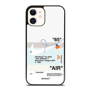 NIKE AIR JORDAN OFF WHITE iPhone 12 Case Cover NIKE AIR JORDAN OFF WHITE iPhone 12 Case Cover