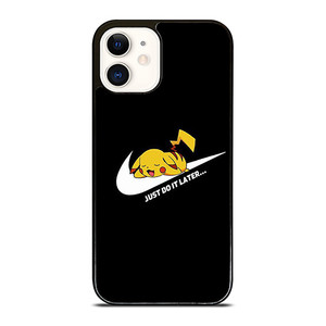 NIKE PIKACHU POKEMON JUST DO IT iPhone 12 Case Cover NIKE PIKACHU POKEMON JUST DO IT iPhone 12 Case Cover