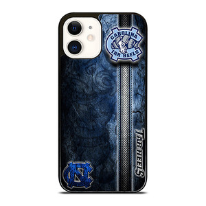NORTH CAROLINA TAR HEELS GRUNGE LOGO iPhone 12 Case Cover NORTH CAROLINA TAR HEELS GRUNGE LOGO iPhone 12 Case Cover