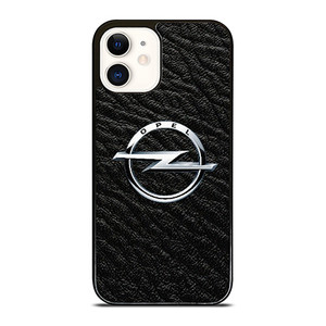 OPEL LEATHER LOGO iPhone 12 Case Cover OPEL LEATHER LOGO iPhone 12 Case Cover