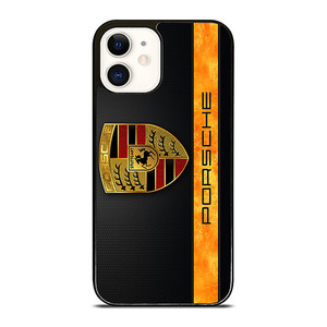 PORSCHE CARBON LIST LOGO iPhone 12 Case Cover PORSCHE CARBON LIST LOGO iPhone 12 Case Cover