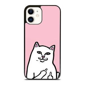 RIPNDIP CAT PINK iPhone 12 Case Cover