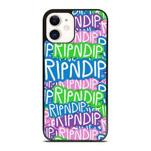 RIPNDIP LOGO COLLAGE iPhone 12 Case Cover RIPNDIP LOGO COLLAGE iPhone 12 Case Cover