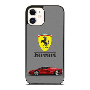 SCUDERIA FERRARI LOGO SUPER CAR RED iPhone 12 Case Cover SCUDERIA FERRARI LOGO SUPER CAR RED iPhone 12 Case Cover