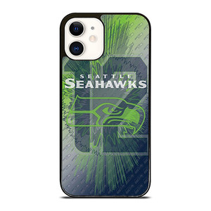 SEATTLE SEAHAWKS FOOTBALL 12 MAN LOGO iPhone 12 Case Cover SEATTLE SEAHAWKS FOOTBALL 12 MAN LOGO iPhone 12 Case Cover